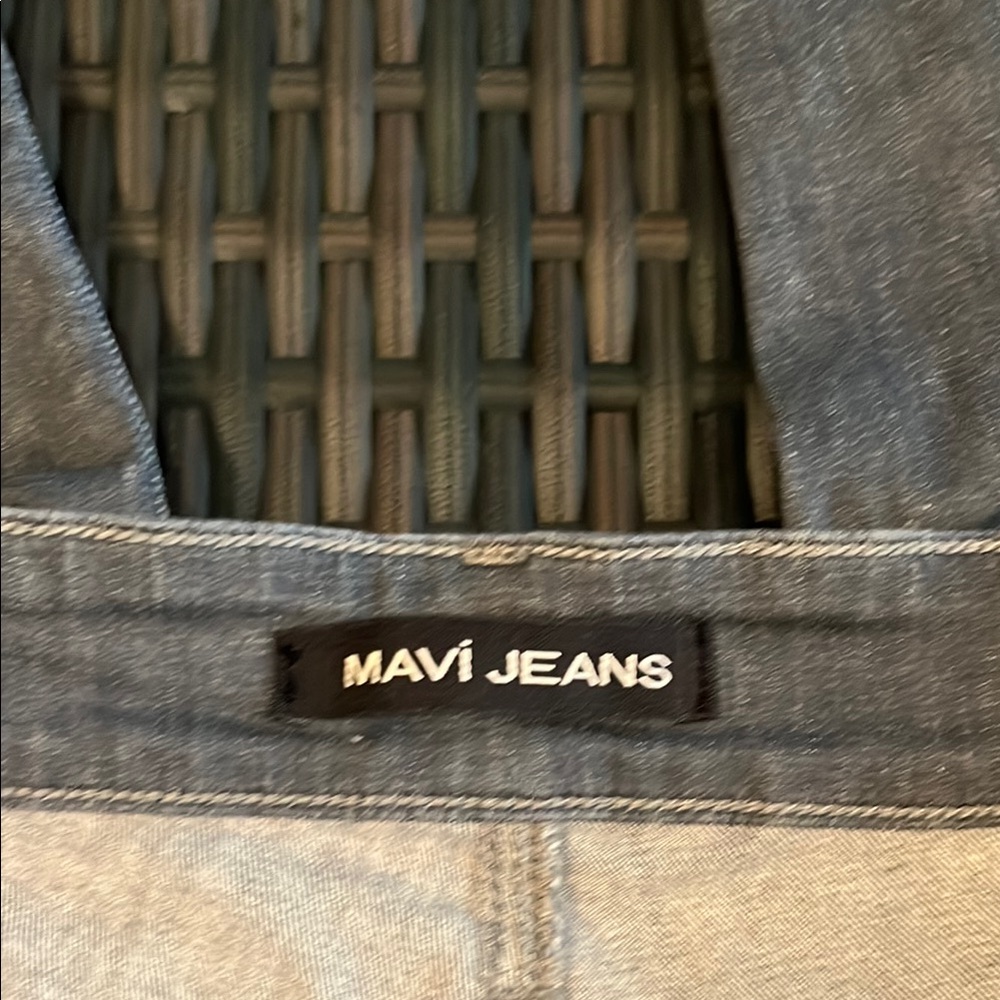 Mavi Blue Stonewashed Distressed Men’s Jeans